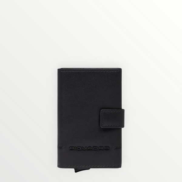 PIQUADRO W135R P.Carte Pelle Slyding Nero