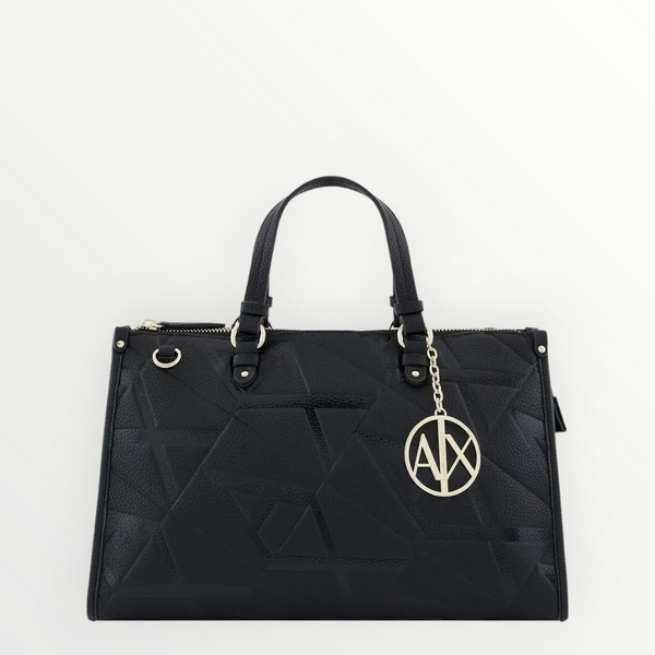 ARMANI EXCHANGE Borsa Shopper Nera