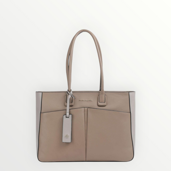 PIQUADRO W134 Borsa Lavoro Beige