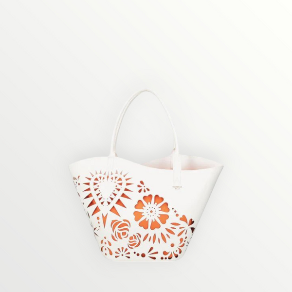 TOSCA BLU Shopping Bag Bianco Large