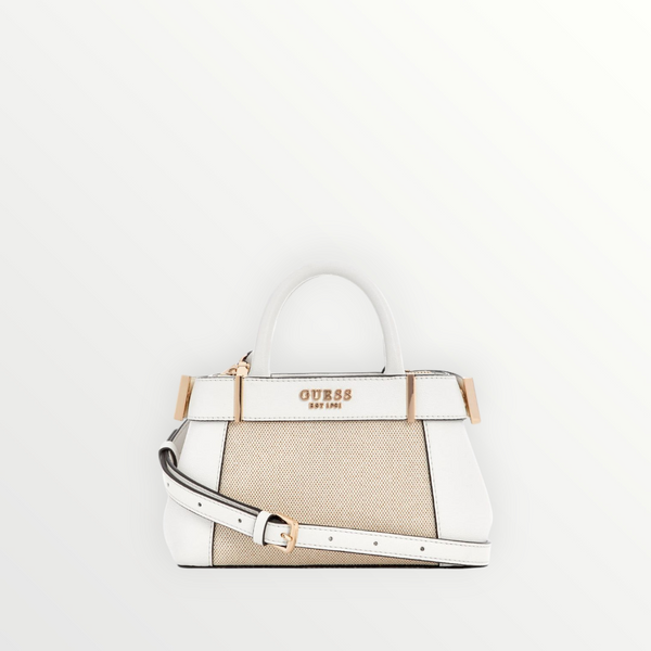 GUESS Borsa a Mano Anadela Mini Natural/Off White