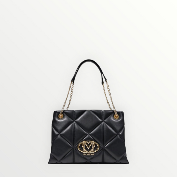 LOVE MOSCHINO Borsa Shopper Donna Imbottita Nero