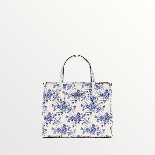GUESS Borsa a Mano Donna Silvana Floral
