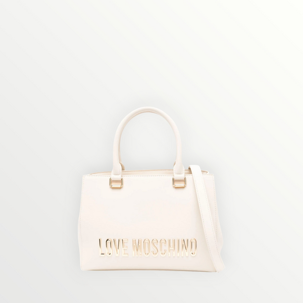 LOVE MOSCHINO Borsa D.Manico Medium Avorio