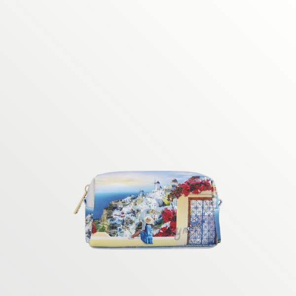 YNOT MILANO Beauty Case Yes Bag Stampa Città Greek Summer