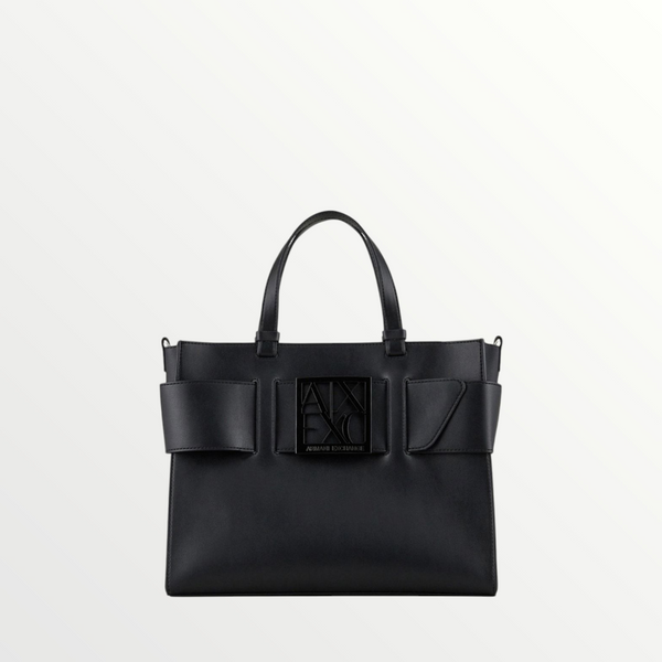 ARMANI EXCHANGE - Borsa Shopping Donna Black
