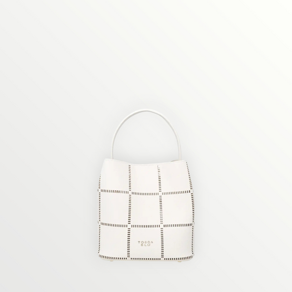 TOSCA BLU Sacchetto Small Bianco