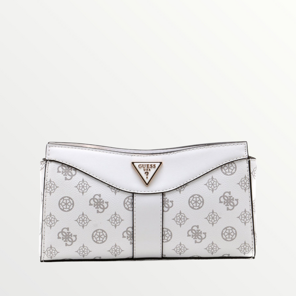 GUESS Borsa a Tracolla Donna Dorys White Logo