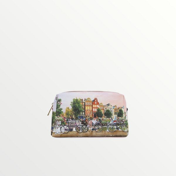 YNOT MILANO Beauty Case Yes Bag Stampa Città Flower River